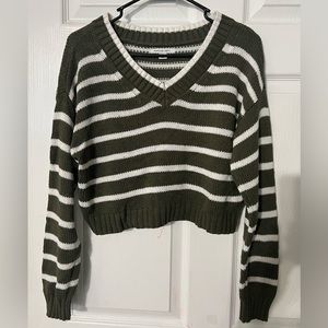 American Eagle Crop Sweater